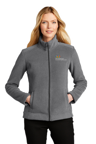 Port Authority® Women's Ultra Warm Brushed Fleece Jacket - UNIVERGE BLUE