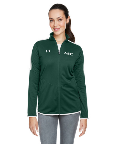 Under Armour Ladies Rival Knit Jacket - NEC