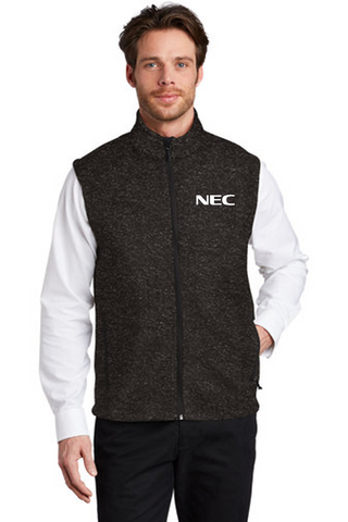 Port Authority ® Sweater Fleece Vest - NEC