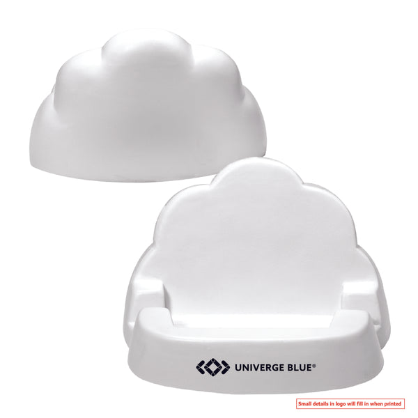 Direct Mailing:  Cloud Shape Phone Stand Stress Ball