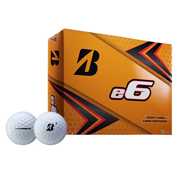 Bridgestone E6  (12 balls per box)